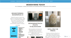 Desktop Screenshot of designmaketeach.com